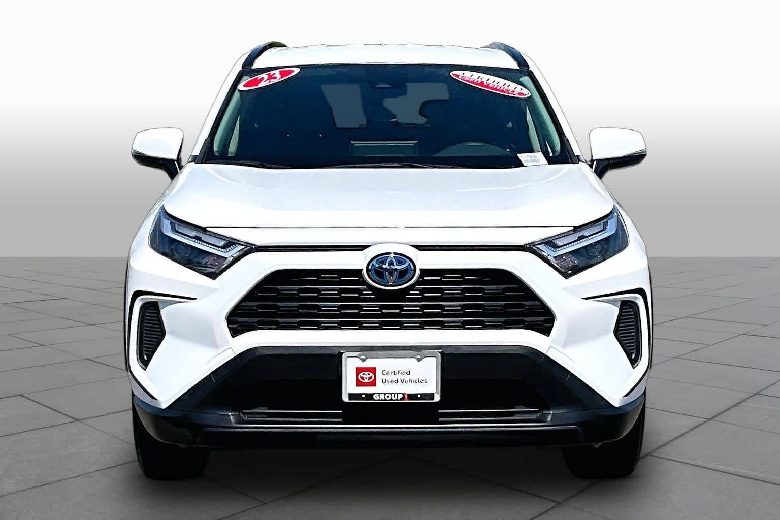 Certified Used 2023 Ice Cap Toyota Hybrid LE image 3
