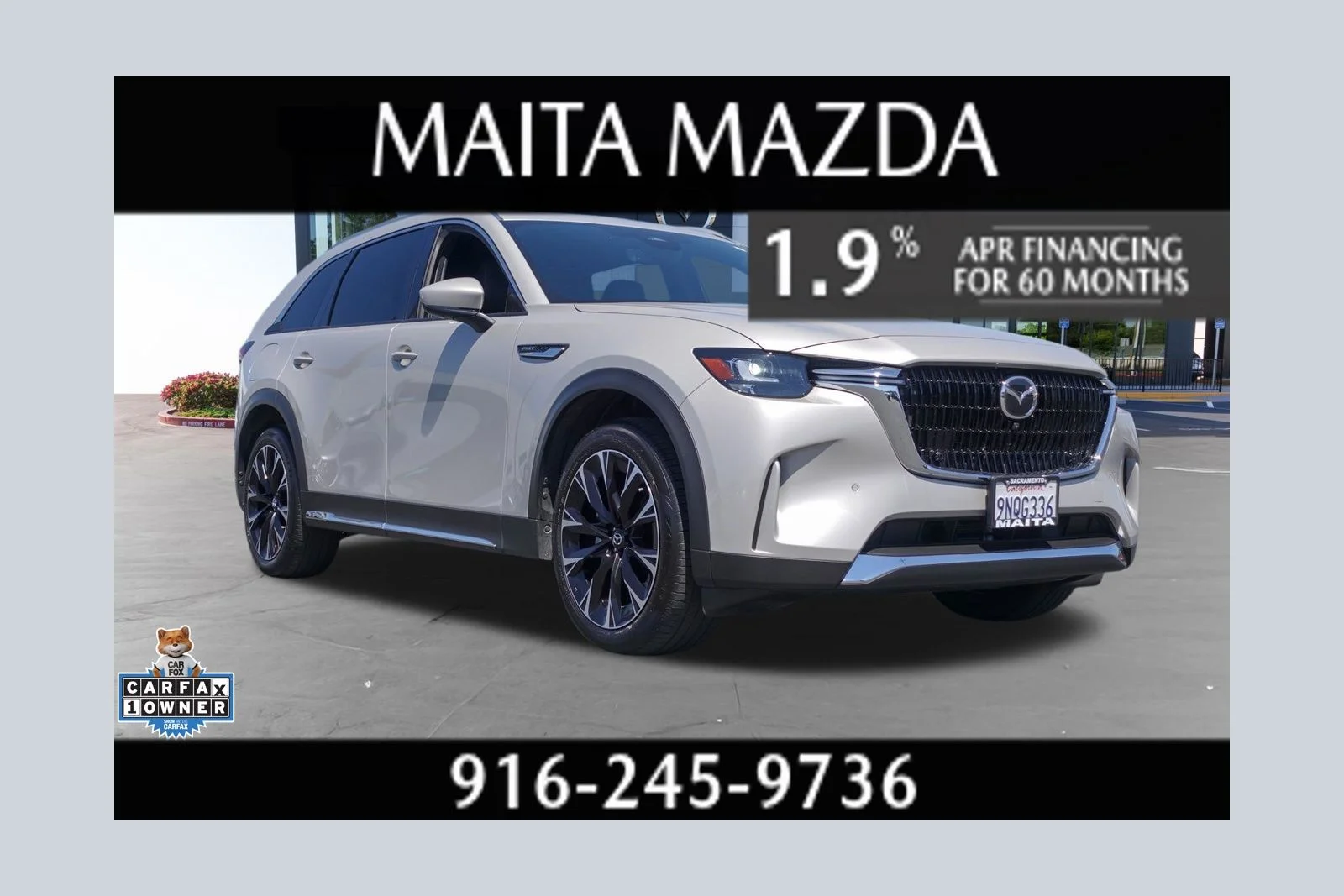 Certified Used 2024 Platinum Quartz Mazda Premium Plus image 1