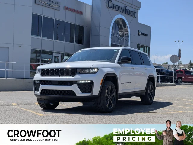 2026 Jeep Grand Cherokee L Limited - - 4x4 - Dual- Pane Panoramic Sunroof - Trailer Tow Pkg - 9 Spkr/Subwoofer & More!