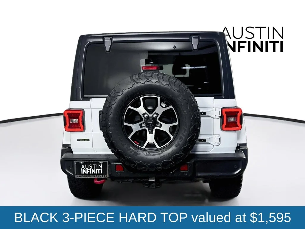 Used 2021 White Jeep Unlimited Rubicon image 7