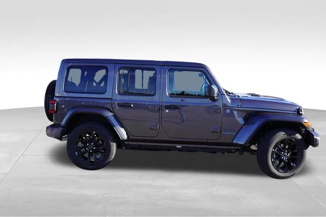 Certified Used 2025 Gray Jeep Sahara 4xe image 3