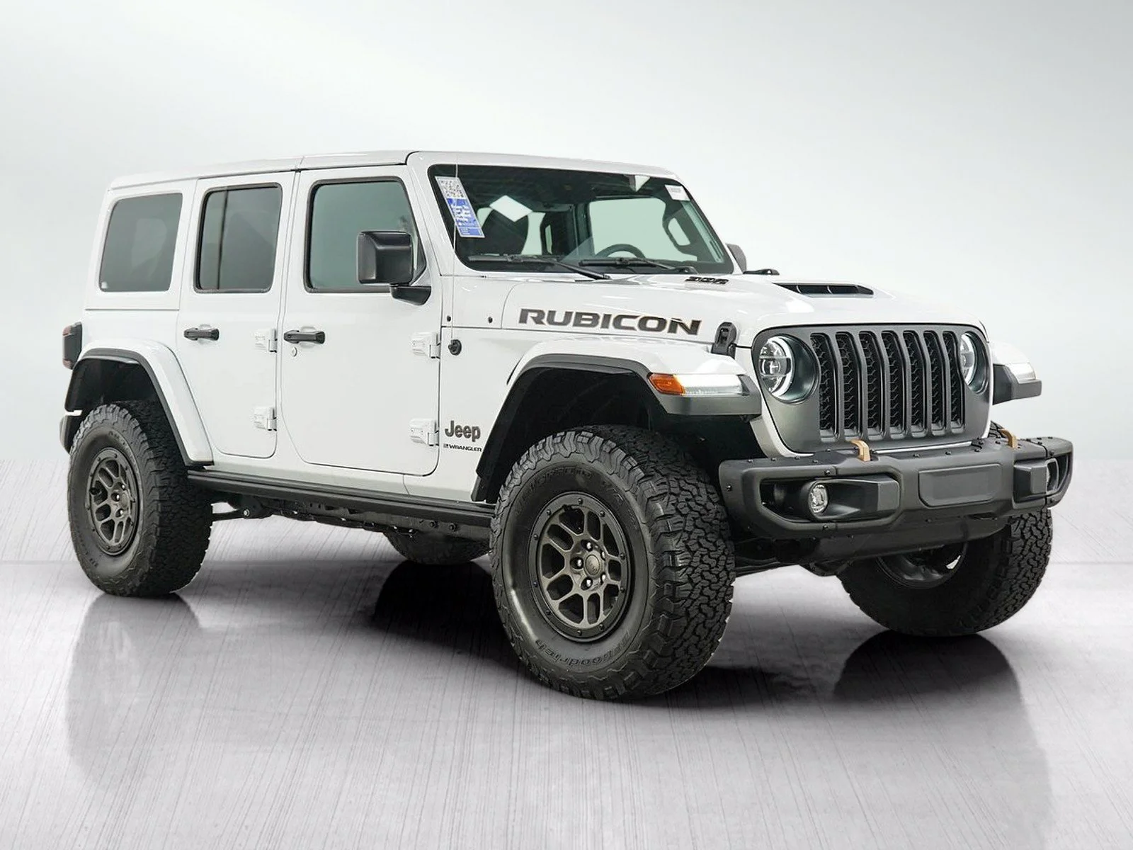Used 2023 Bright White Clearcoat Jeep Rubicon 392 image 7