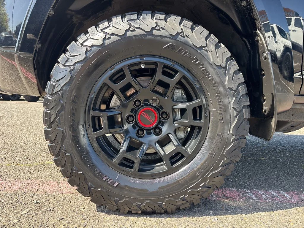 Used 2022 Midnight Black Metallic Toyota TRD Pro image 8