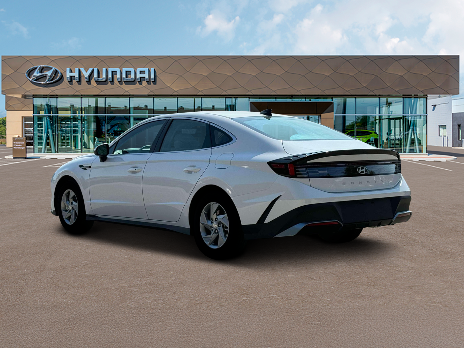 New 2025 White Hyundai SE image 5