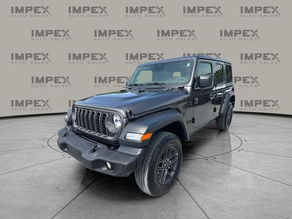Used 2025 Gray Jeep Sport S image 1