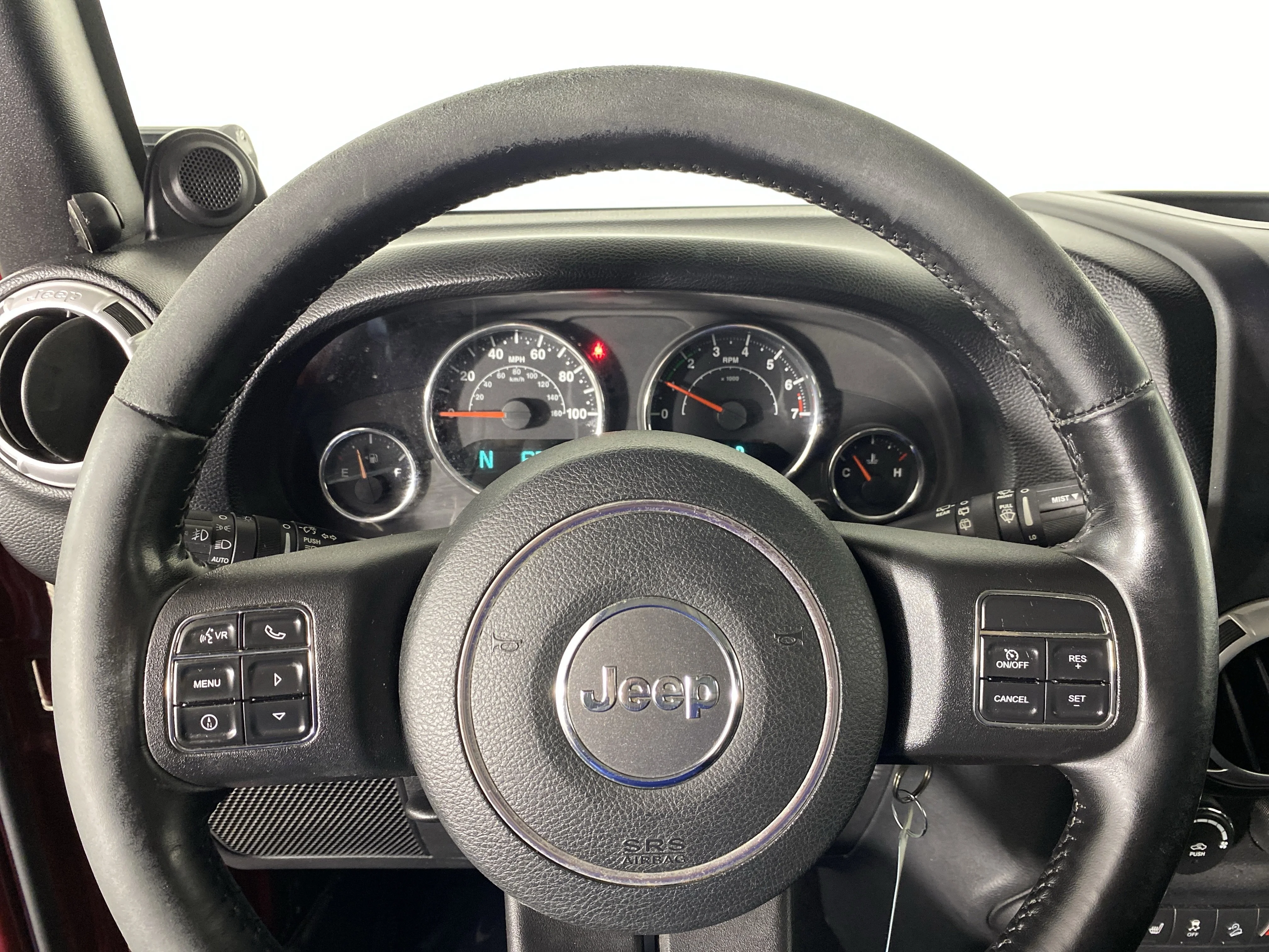 Used 2012 Deep Cherry Red Crystal Pearl Jeep Sahara image 18