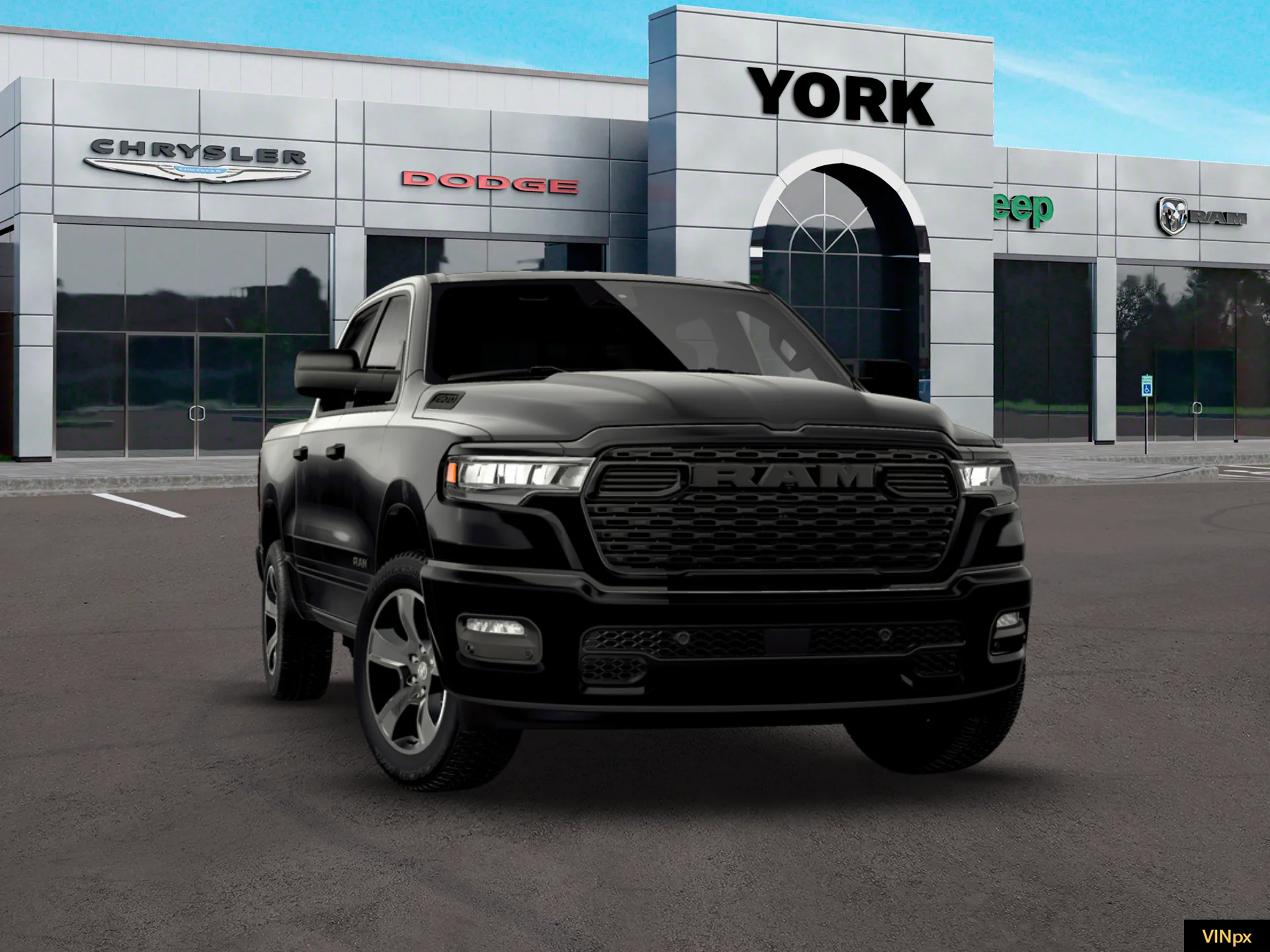 New 2026 Diamond Black Crystal Pearl-Coat Exterior Paint RAM Express image 28