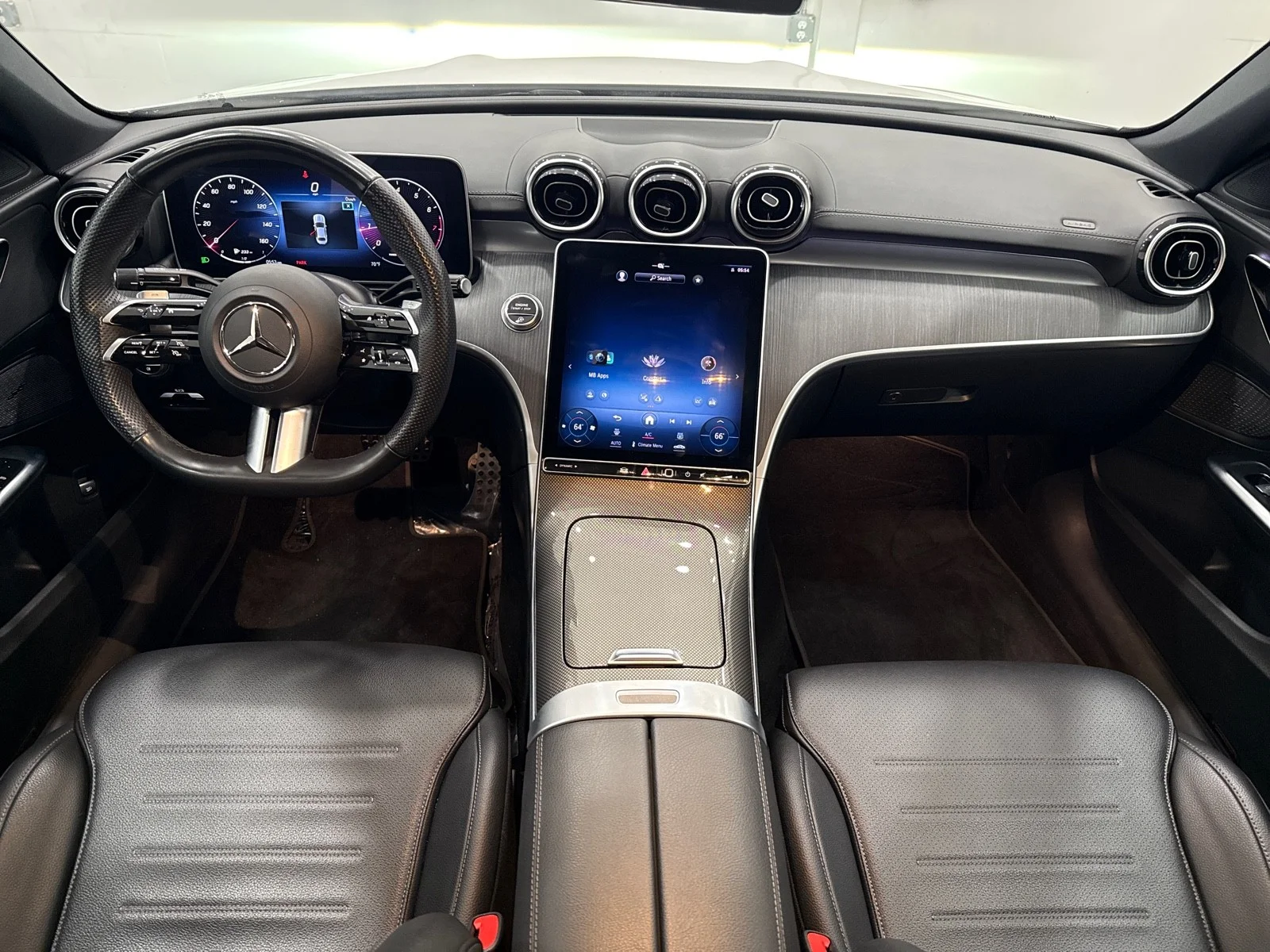 Used 2023 Polar White Mercedes-Benz C 300 4MATIC® SEDAN image 34