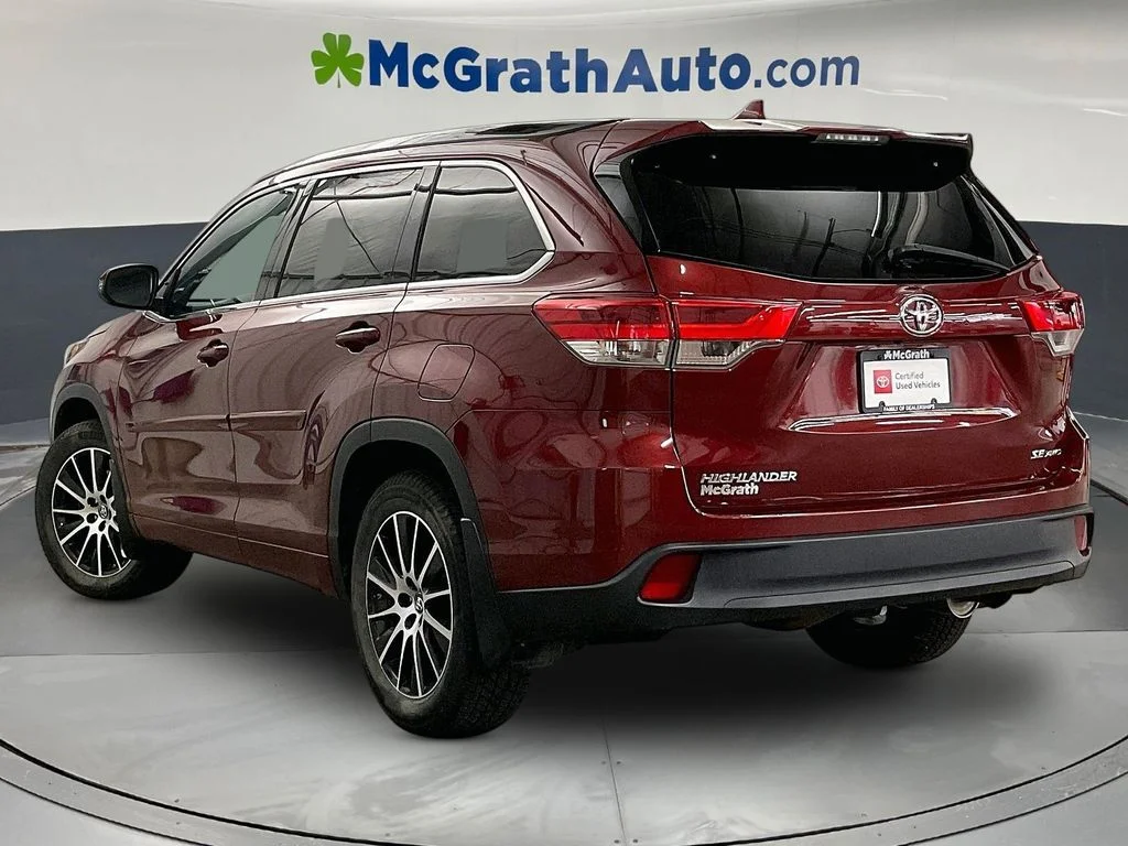 Certified Used 2018 Red Toyota SE image 3