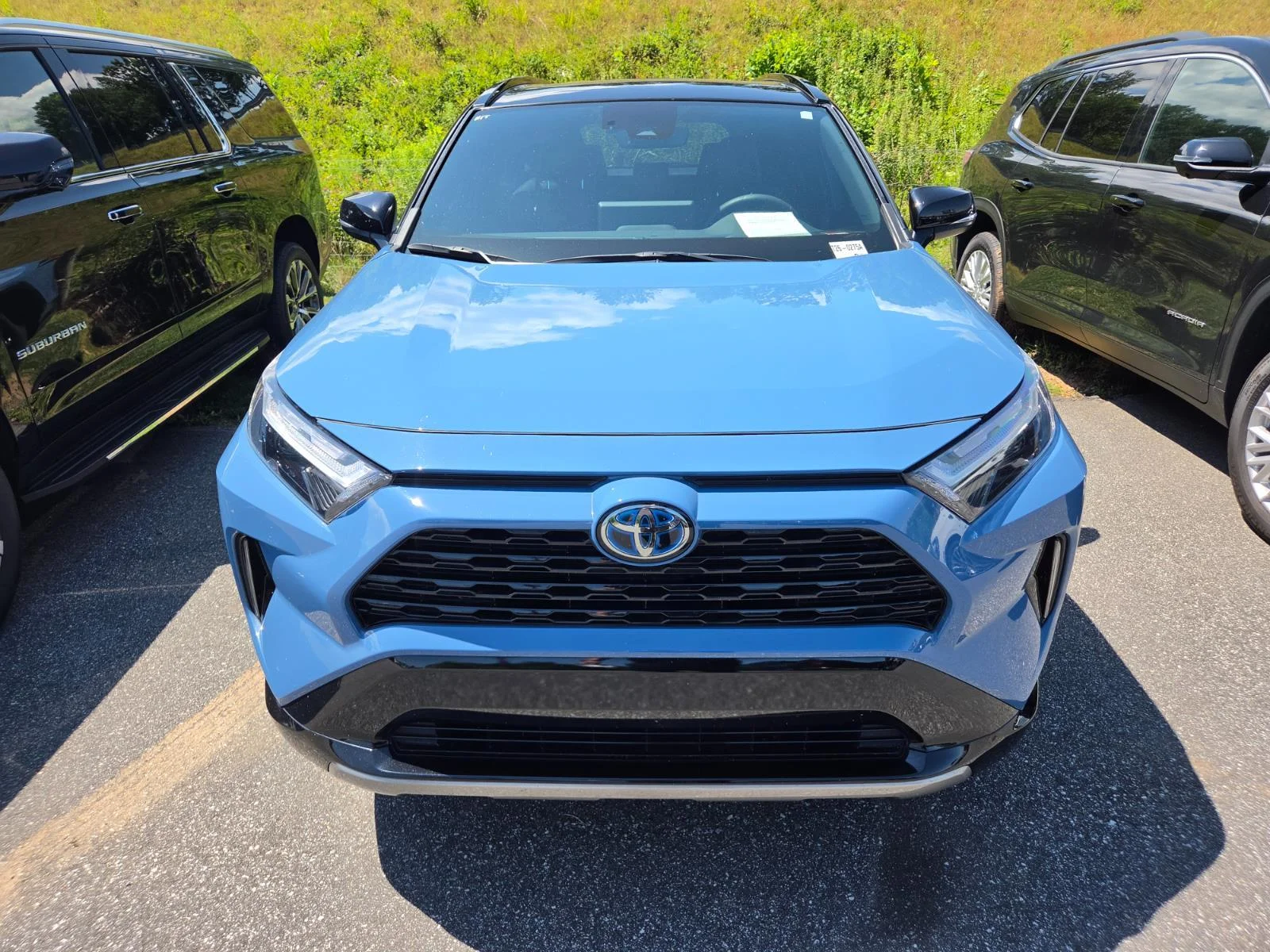 Used 2023 Blue Toyota Hybrid XSE image 2