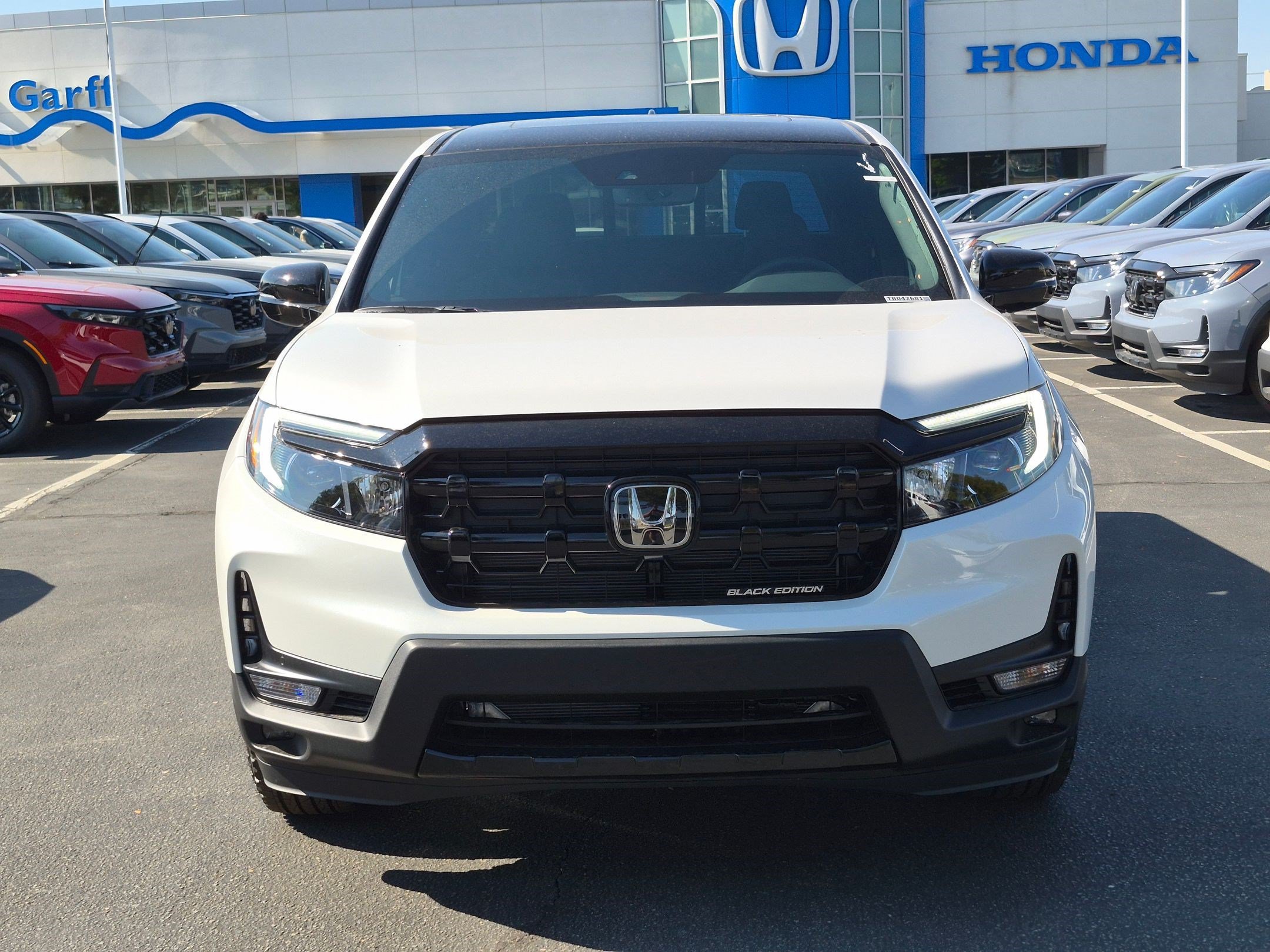 New 2026 Platinum White Pearl Honda Black Edition Two-Tone image 9