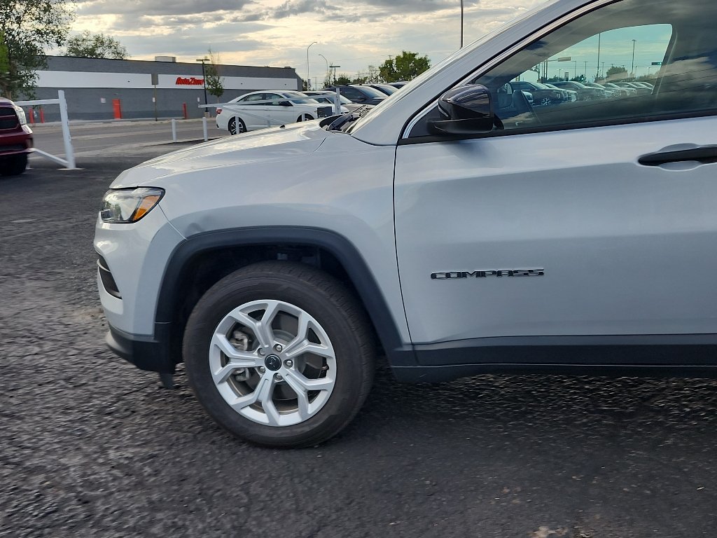 Used 2025 Silver Zynith Metallic Clearcoat Jeep Sport image 10