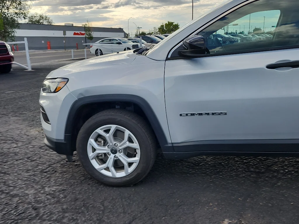 Used 2025 Silver Zynith Metallic Clearcoat Jeep Sport image 10