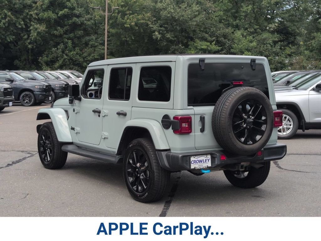 Certified Used 2024 Gray Jeep Sahara 4xe image 9
