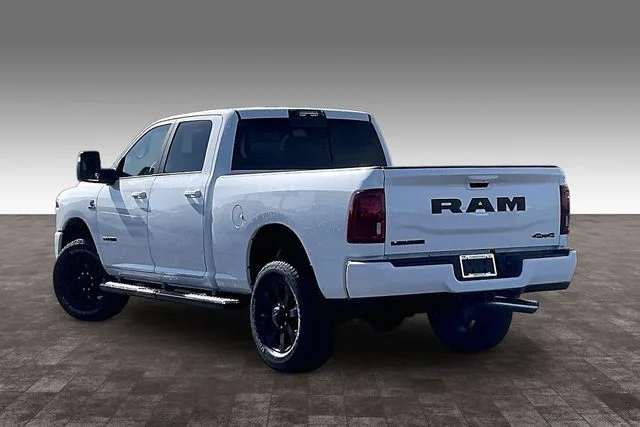 New 2026 Bright White Clear-Coat Exterior Paint RAM Laramie image 3