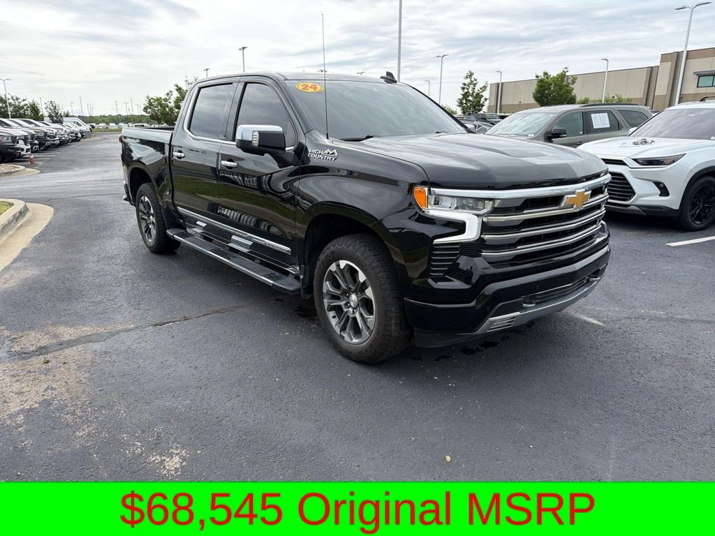 Used 2024 Black Chevrolet High Country image 1