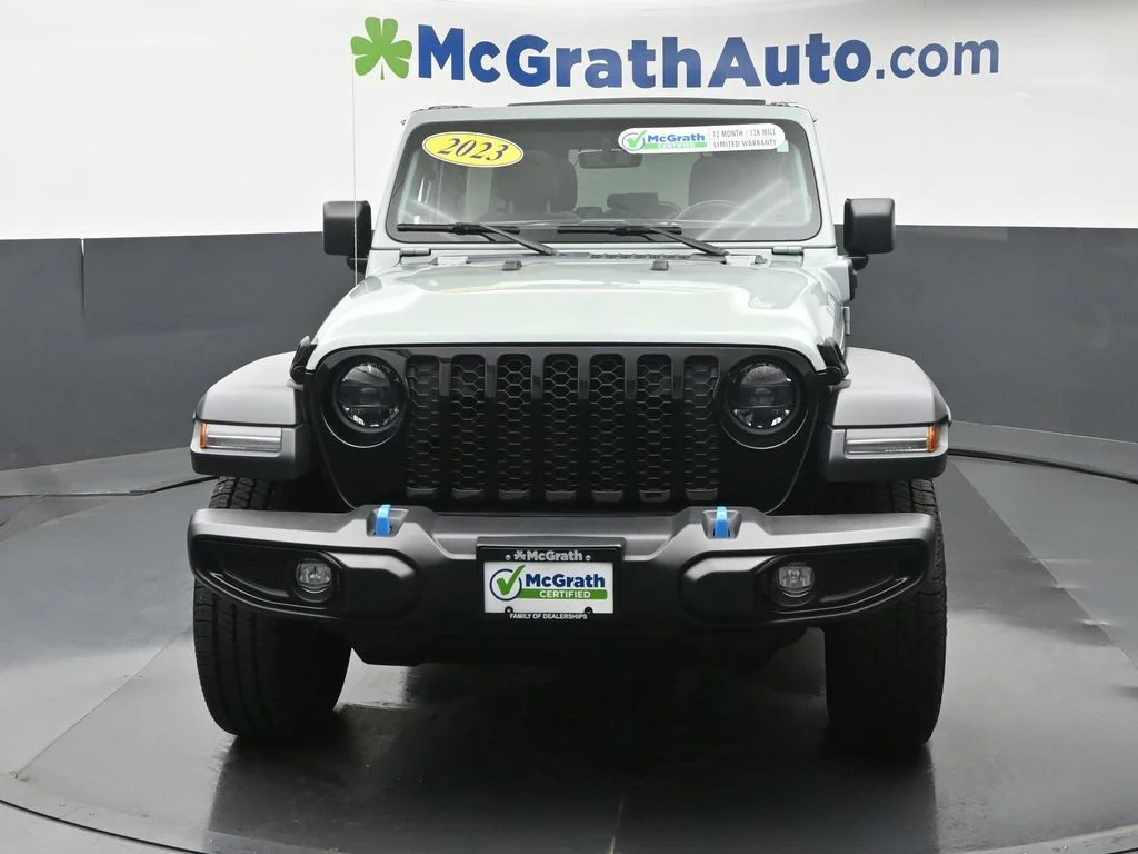 Used 2023 Gray Jeep Willys 4xe image 7
