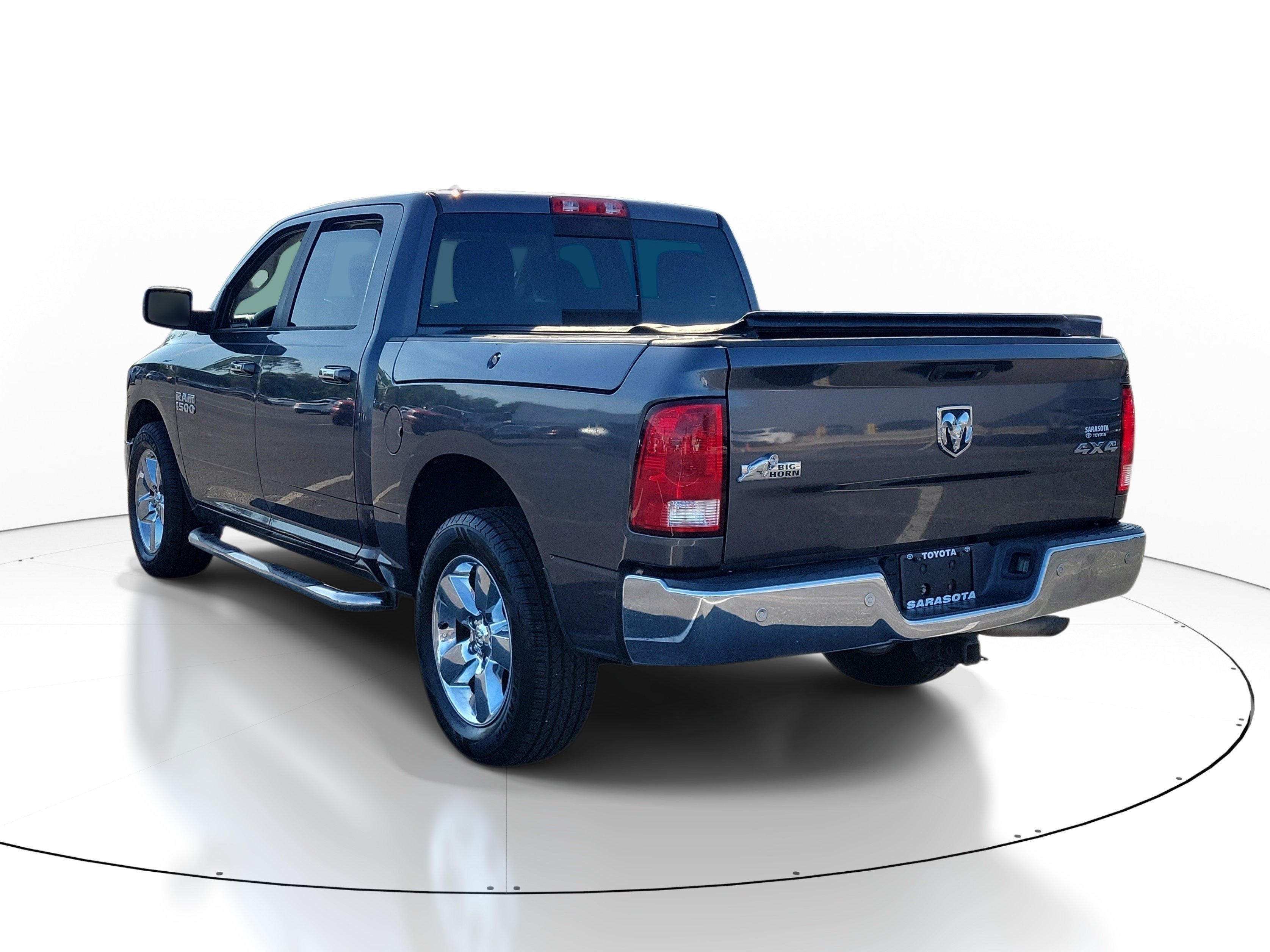 Used 2017 Granite Crystal Metallic Clearcoat Ram Big Horn image 3