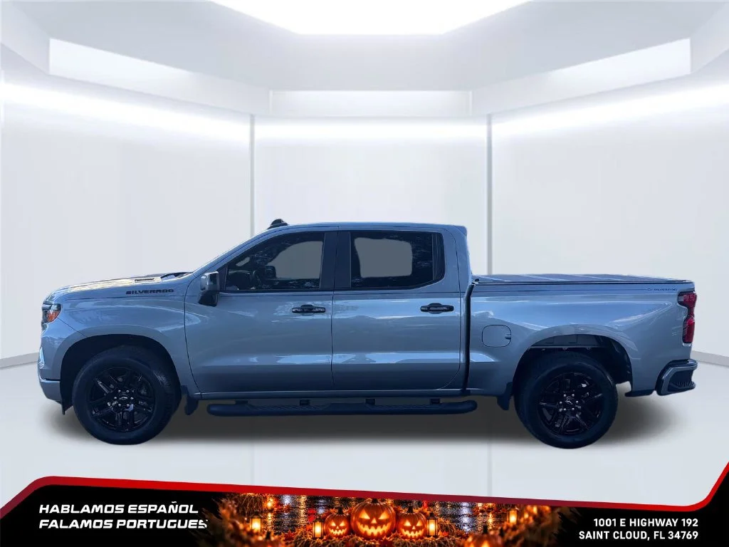 Used 2025 Sterling Gray Metallic Chevrolet Custom image 2