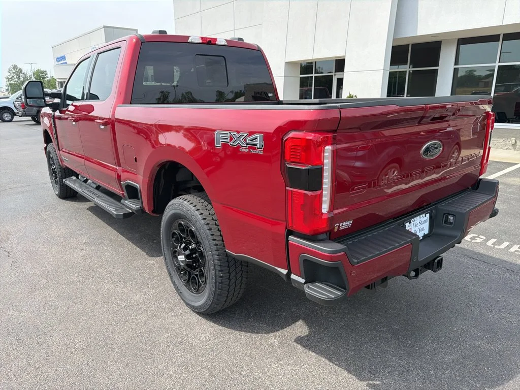 New 2026 Ruby Red Metallic Tinted Clearcoat Ford F-350® Lariat® image 3