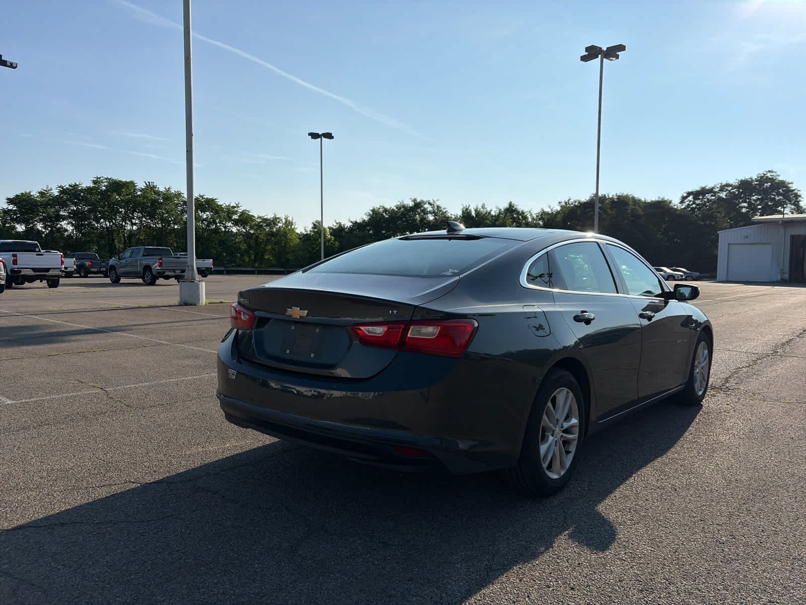 Used 2018 NIGHTFALL GRAY METALLIC Chevrolet LT image 2