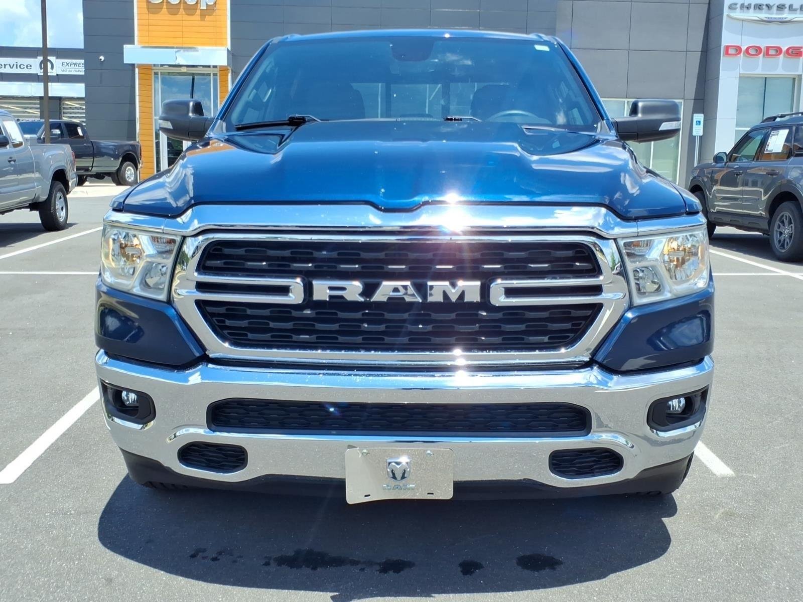 Used 2022 Patriot Blue Pearlcoat Ram Big Horn image 12