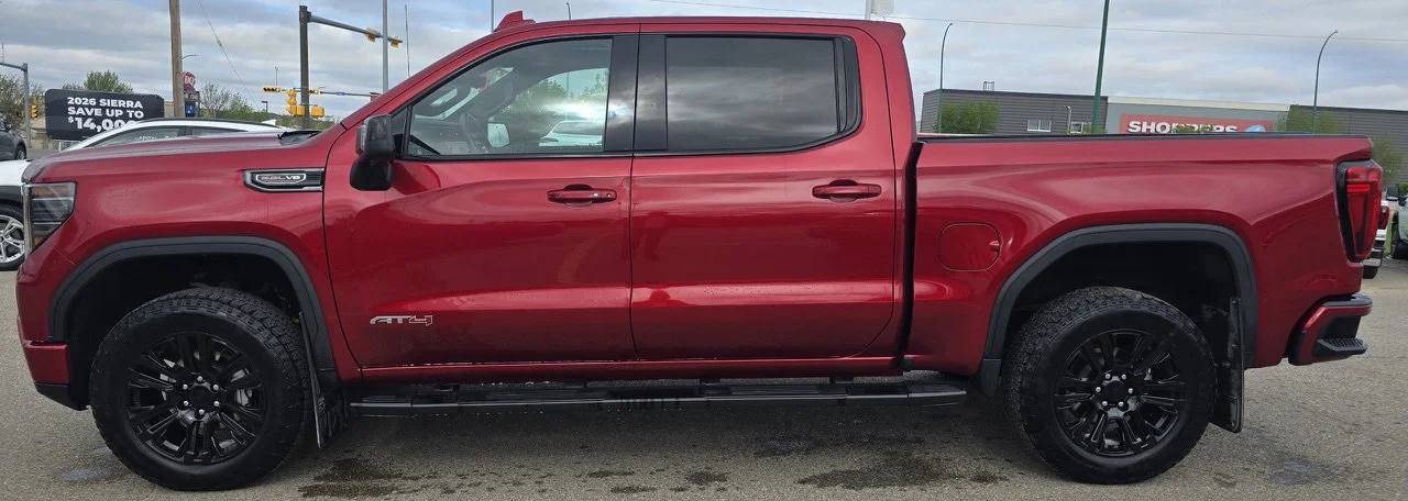 Used 2023 Red GMC AT4 Crew Cab image 2