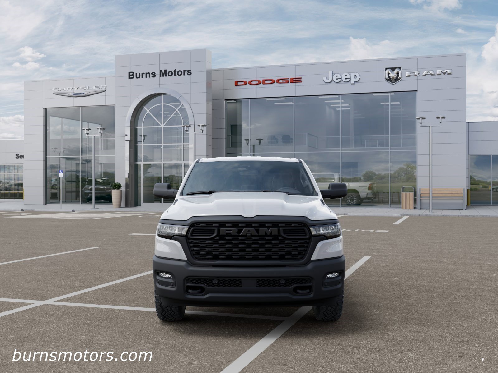 New 2026 Bright White Clear-Coat Exterior Paint RAM Warlock image 6