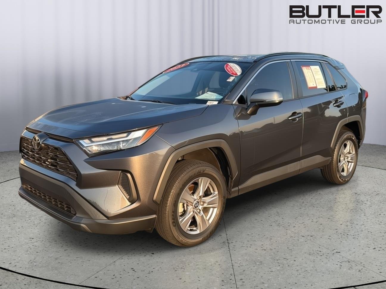 Certified Used 2023 Magnetic Gray Metallic Toyota XLE image 2