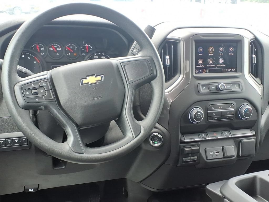 New 2025 Summit White Chevrolet Work Truck image 3