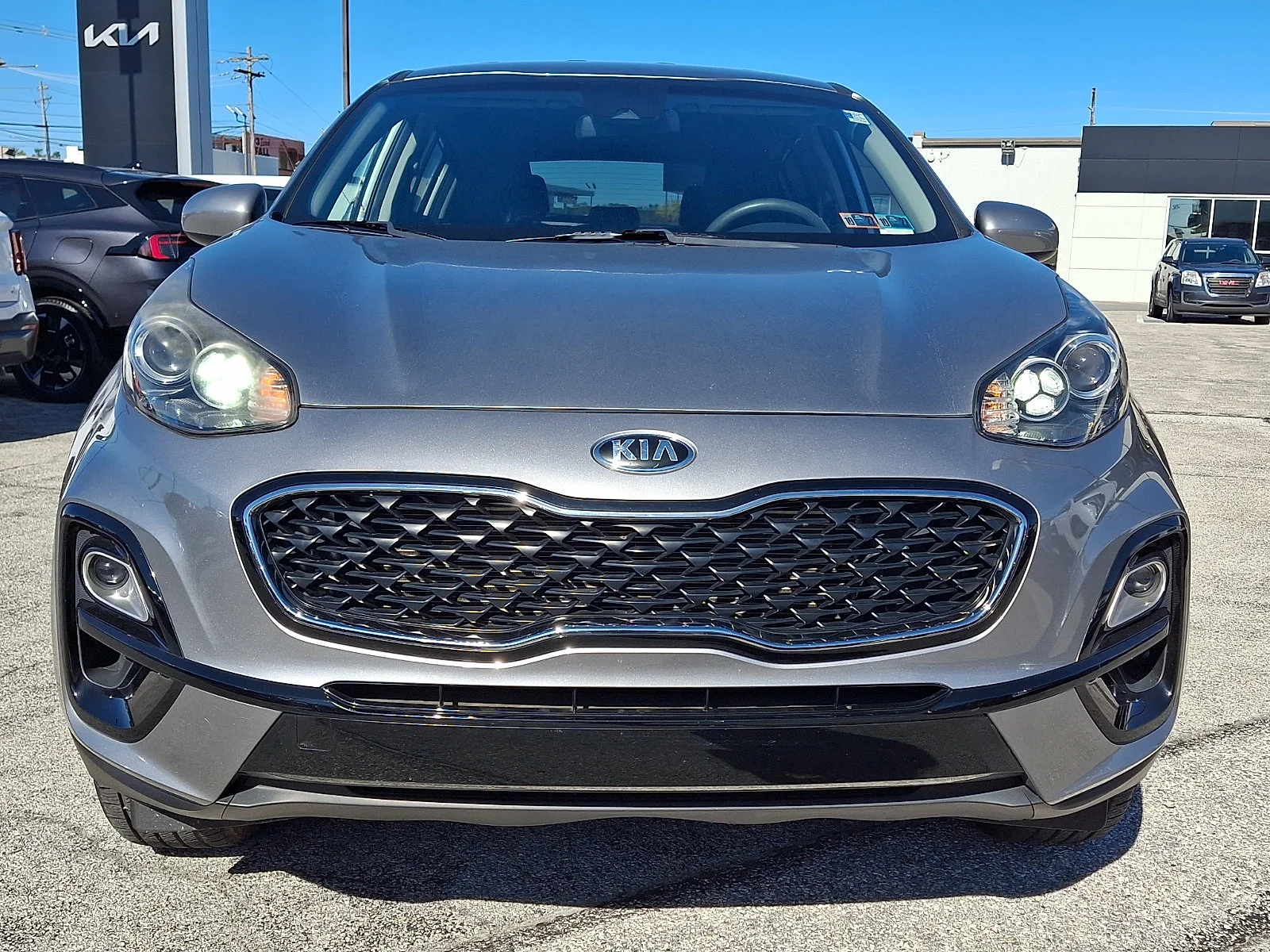 Certified Used 2020 Gray Kia LX image 2