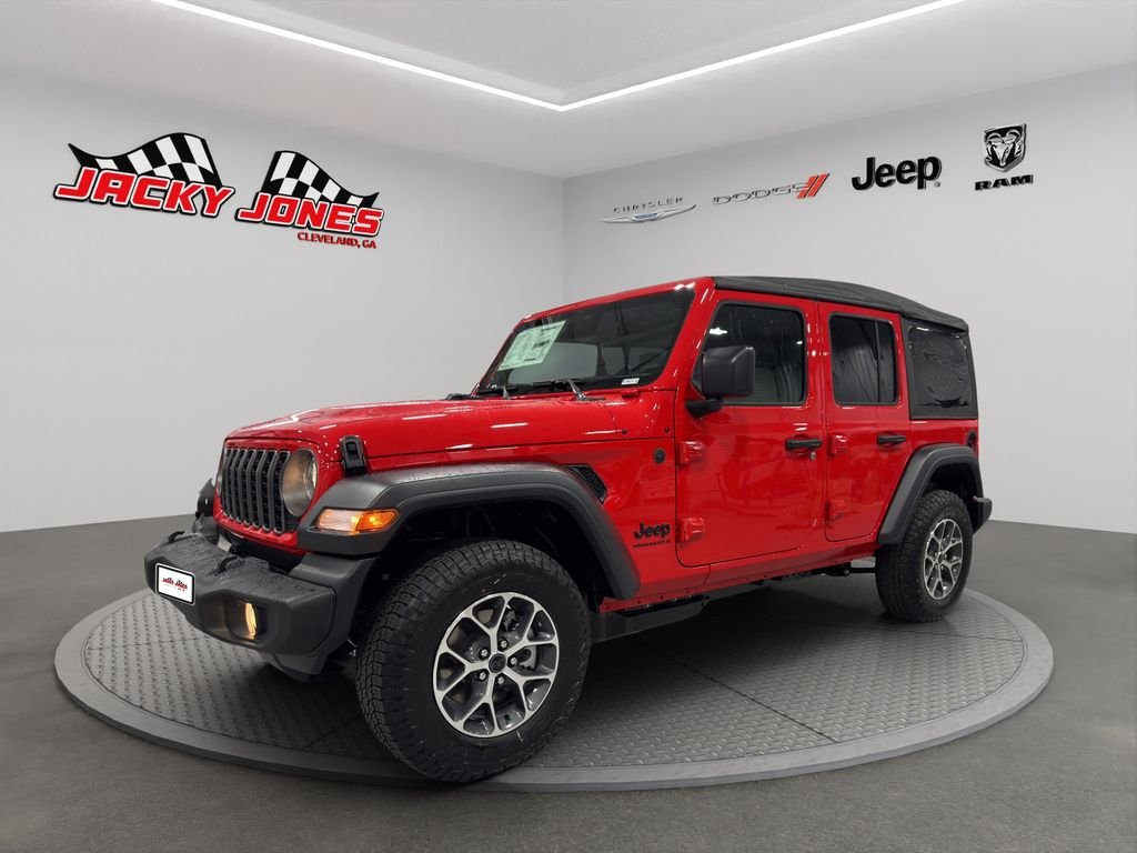 New 2026 Firecracker Red Clearcoat Jeep Sport S image 2