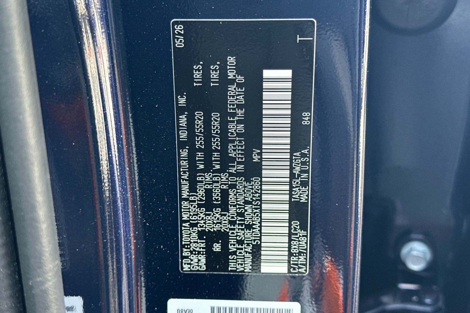 Certified Used 2026 Blueprint Toyota Limited image 30