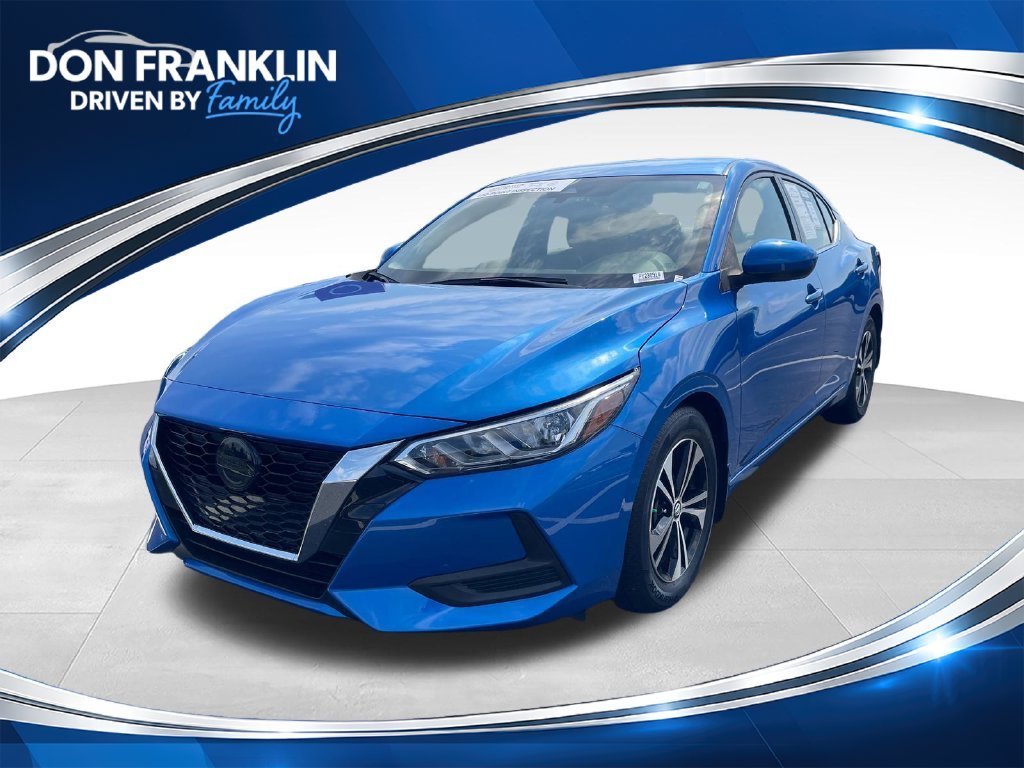 Used 2023 Blue Nissan SV image 1