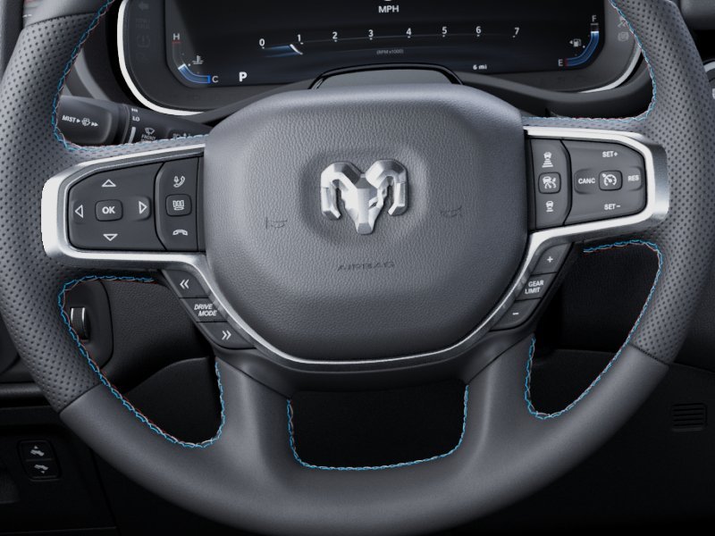 New 2026 Bright White Clear-Coat Exterior Paint RAM LARAMIE image 71