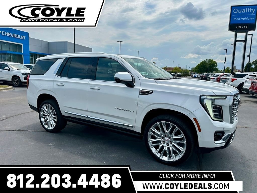 Used 2025 White GMC Denali image 1