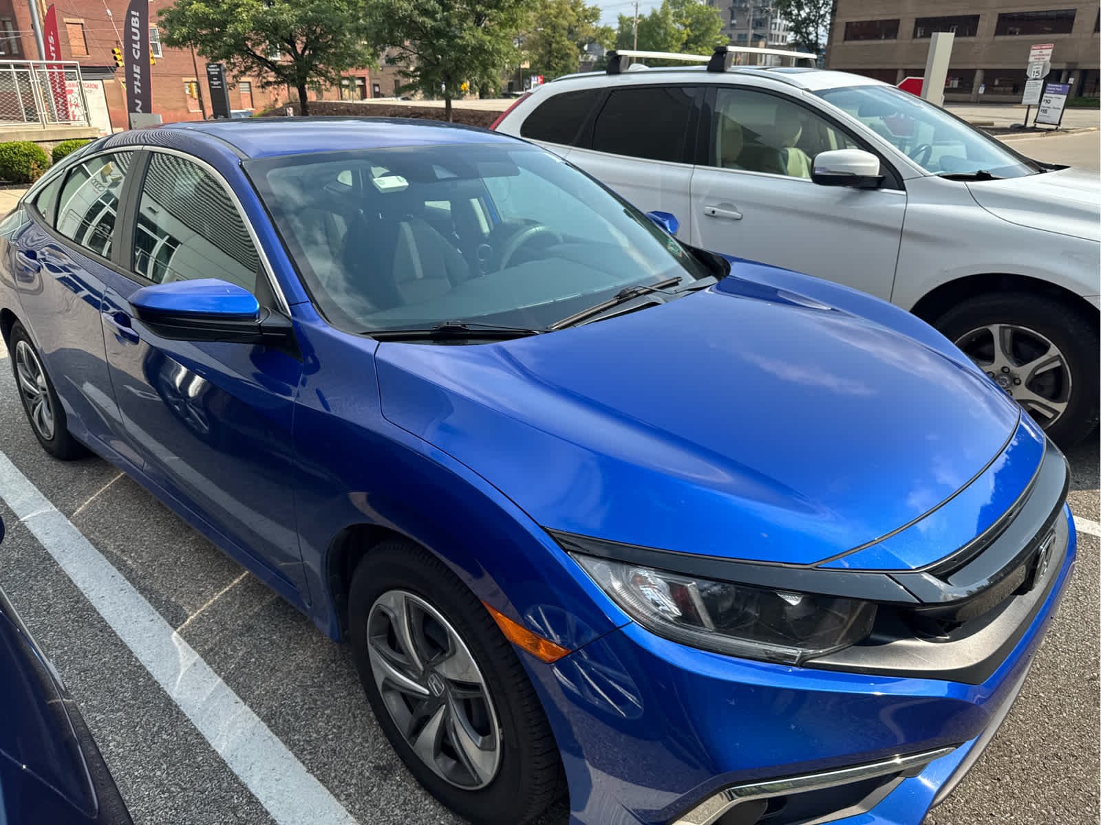 Used 2019 Aegean Blue Metallic Honda LX image 12