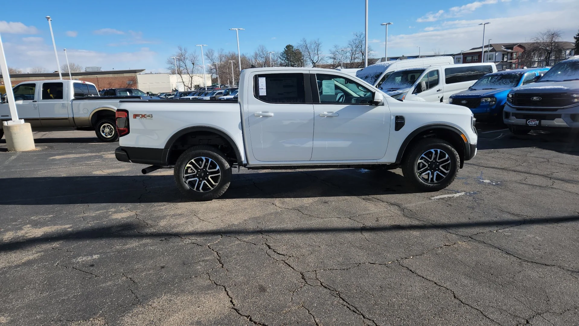New 2025 Oxford White Ford LARIAT image 17
