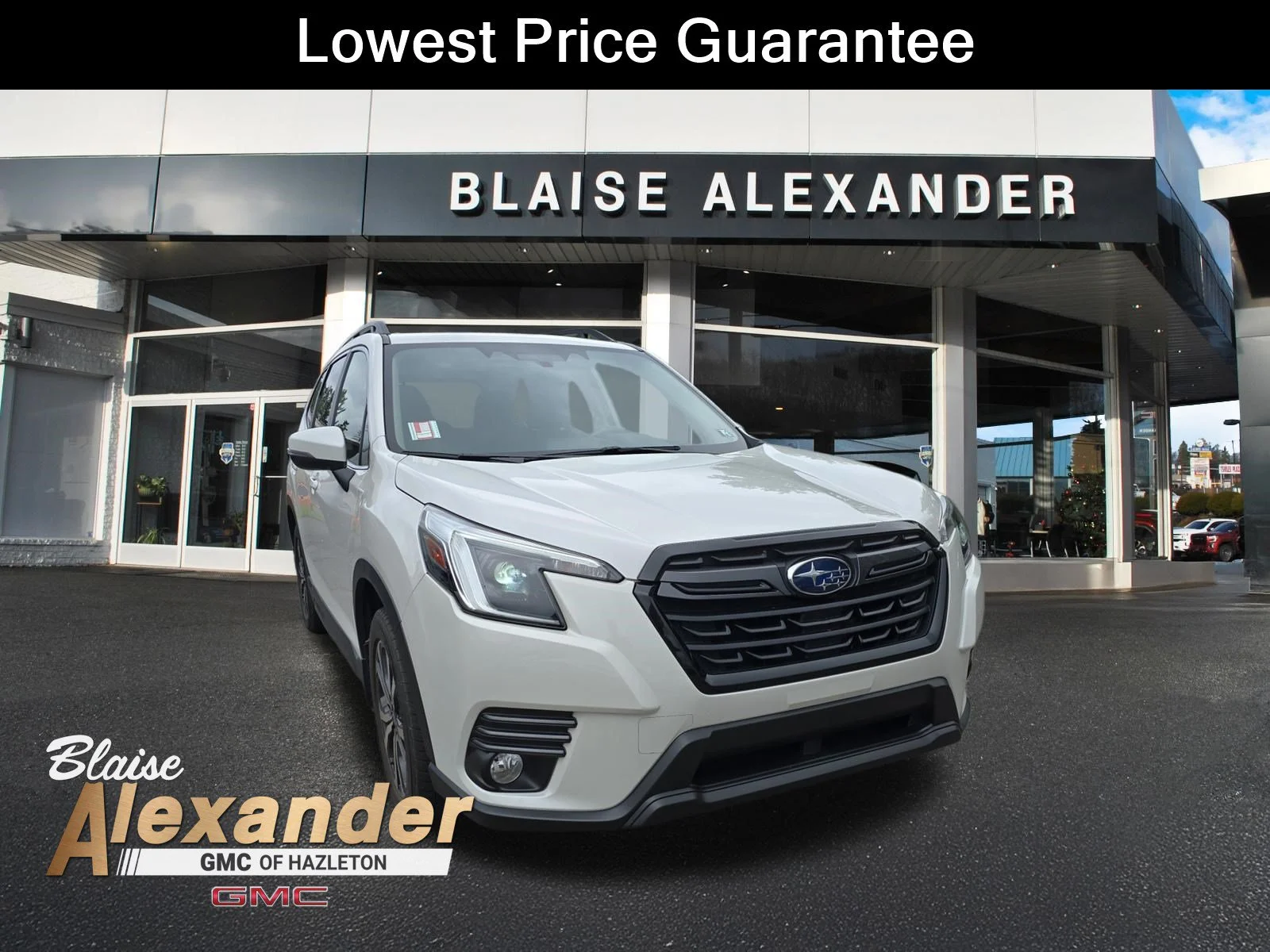 Used 2023 Crystal White Pearl Subaru Limited image 1