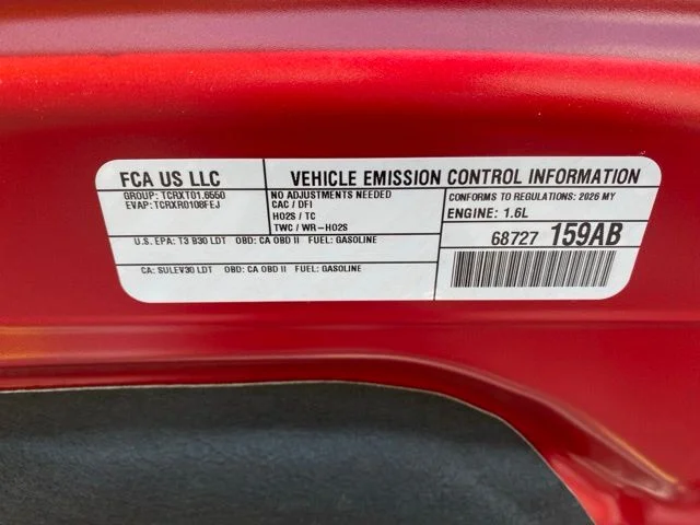 New 2026 Red Hot Pearl-Coat Exterior Paint Jeep Limited image 22