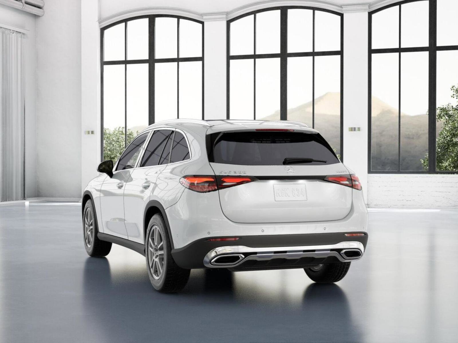 New 2026 MANUFAKTUR Moonlight White Metallic Mercedes-Benz GLC 300 image 27