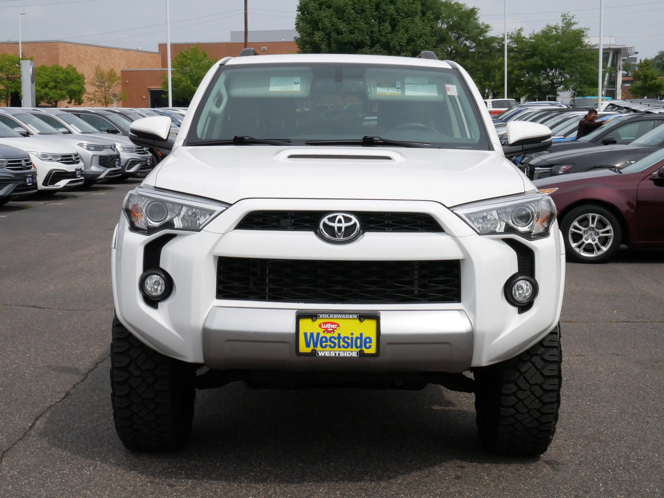 Used 2019 Super White Toyota TRD Off Road Premium image 2