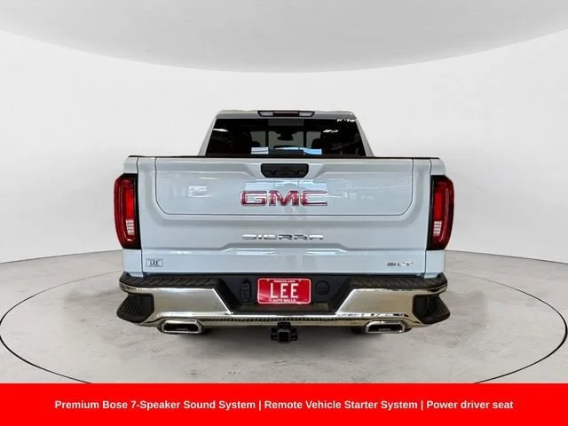 New 2026 Glacier White Tricoat GMC SLT image 5