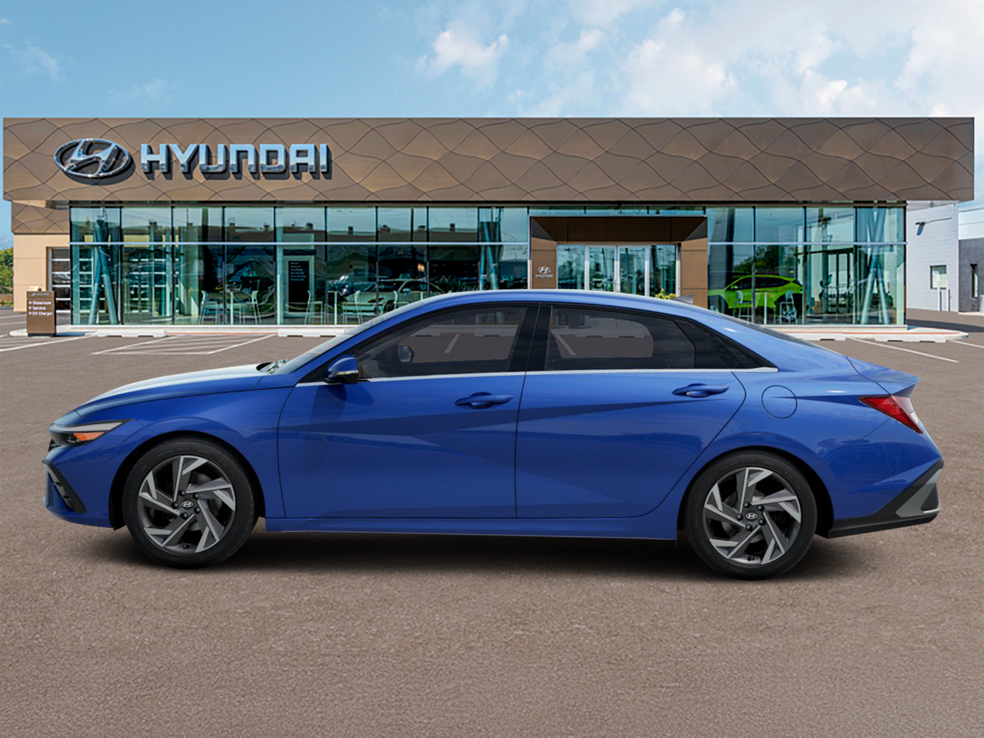 New 2026 Blue Hyundai Limited image 3