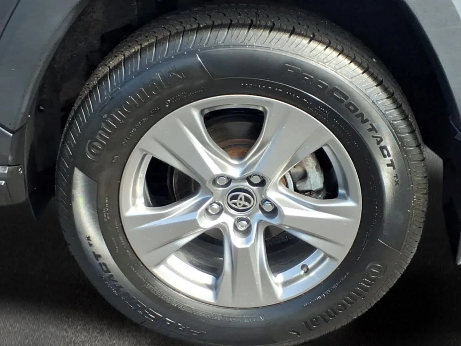 Used 2023 Magnetic Gray Metallic Toyota Hybrid XLE image 9