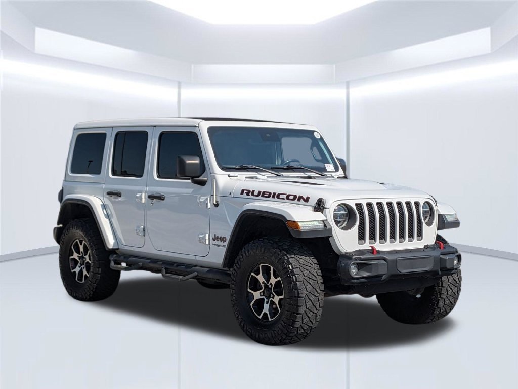 Used 2019 White Jeep Unlimited Rubicon image 8