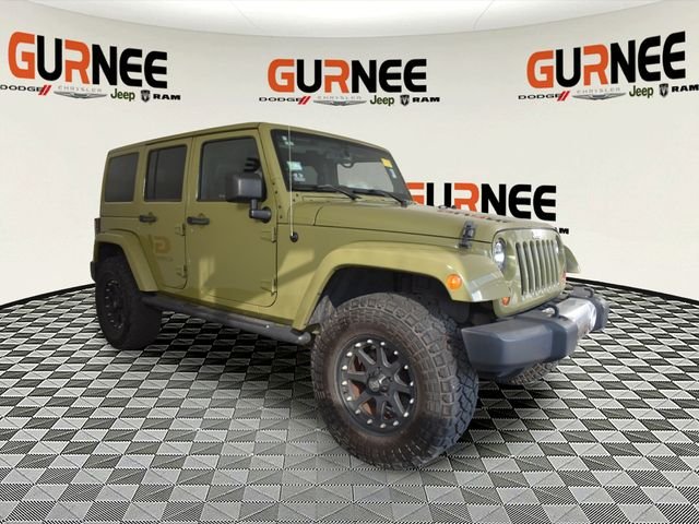 Used 2013 Green Jeep Unlimited Sahara image 11