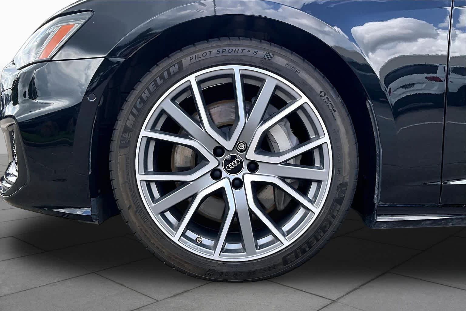 Used 2023 Mythos Black Metallic Audi Premium Plus image 10