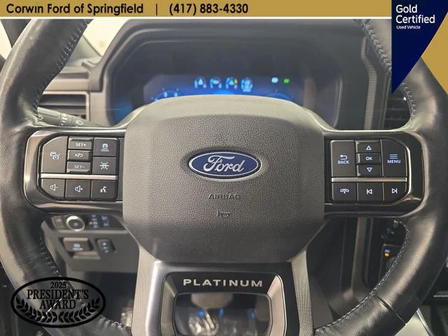 Certified Used 2024 Agate Black Metallic Ford Platinum image 37