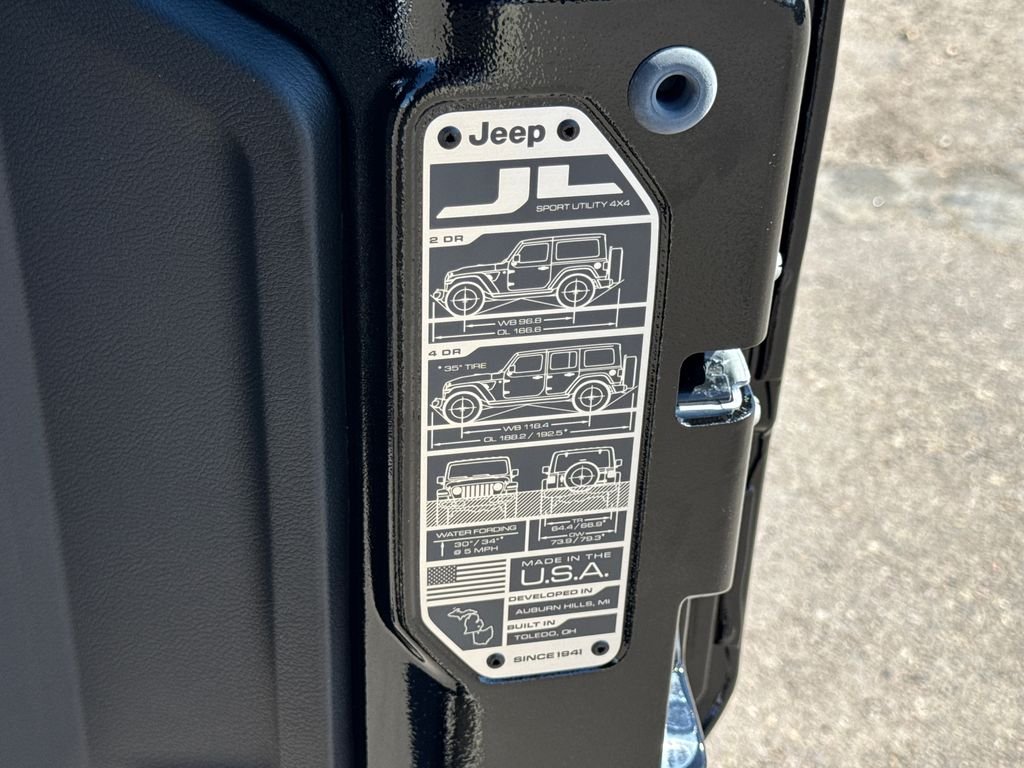 New 2026 Black Clearcoat Jeep Sport S image 11